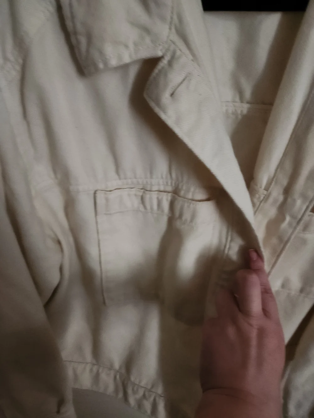 Old Navy Women's Cream Utility Jacket
